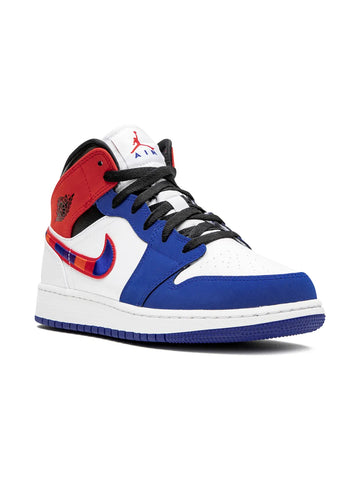 Nike Jordan 1 Mid Multicolor Swoosh