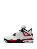 Nike Air Jordan 4 White Black Red