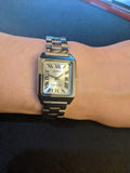Casio Tank Watch (Silver)