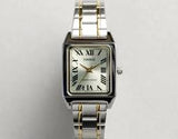 Casio Tank Watch (Gold/Silver)