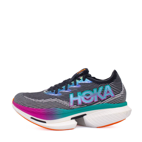 Hoka Cielo Black Blue Pink Neon