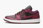 Nike Jordan 1 Low Maroon Black Beetroot