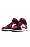 Nike Jordan 1 Mid White Black Red