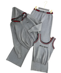 MIU MIU Track Suit Grey Set