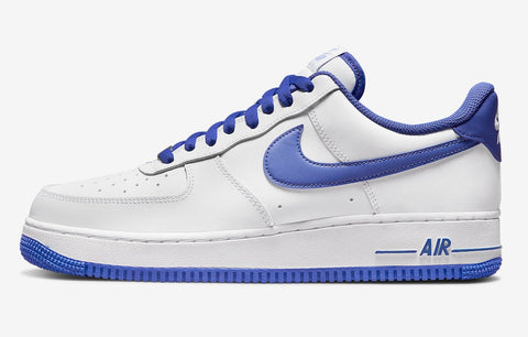 Nike Air Force 1 White Medium Blue