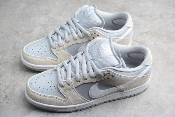 Nike sb dunk low summit white wolf grey on sale