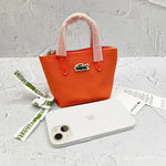 Lacoste Mini Handbag Orange