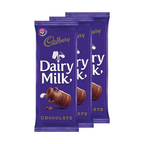 Cadbury Dairy Milk Hazelnut Chocolate 90g Pack Of 3